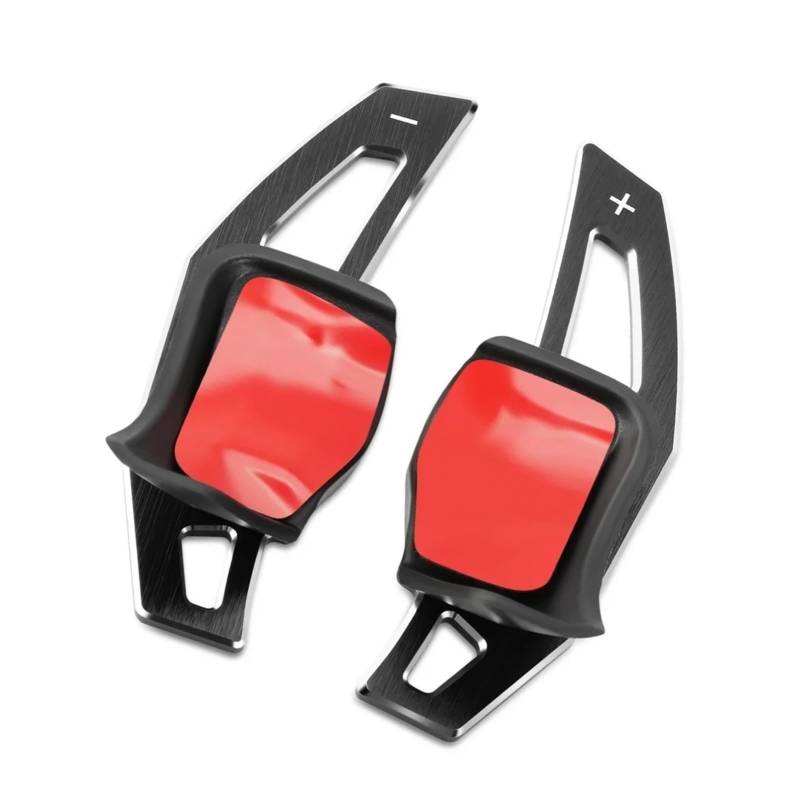 SBBLINWU Erweiterung Paddle Kompatibel Mit Seat Für Leon 2009 2010 2011 2012 2013 2014 Autoverkleidungszubehör Schaltwippenverlängerung Lenkrad-Schaltwippen(Black) von SBBLINWU