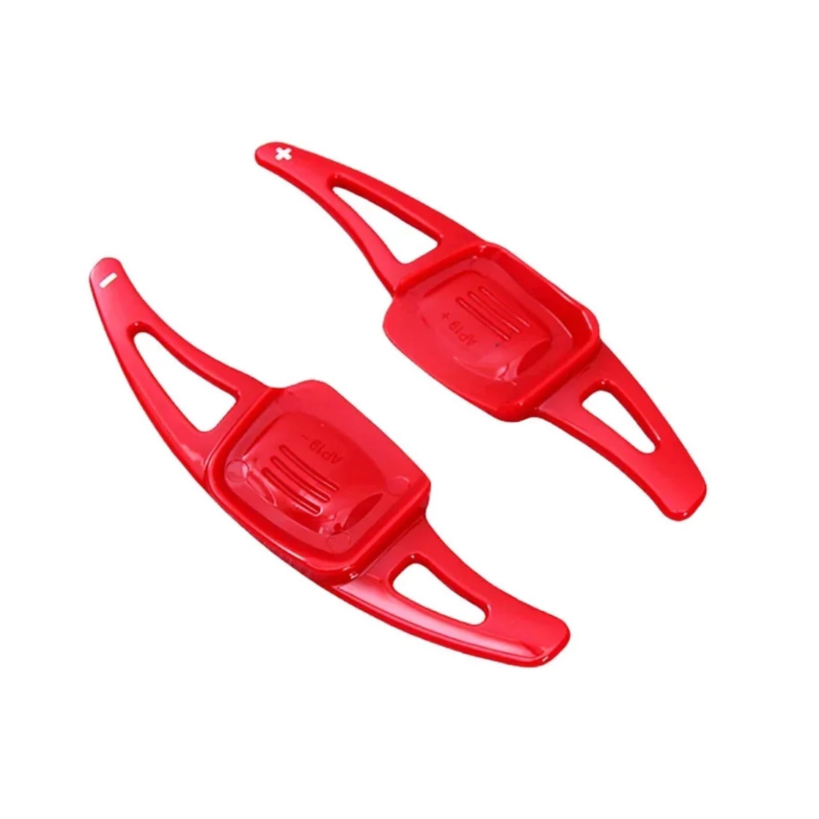 SBBLINWU Erweiterung Paddle Kompatibel Mit VW Für Golf 7 Für Golf 8 Für CC Auto-Schaltwippen Schaltwippenverlängerungen Lenkrad-Schaltwippenverlängerung Schalthebel ABS(Red) von SBBLINWU