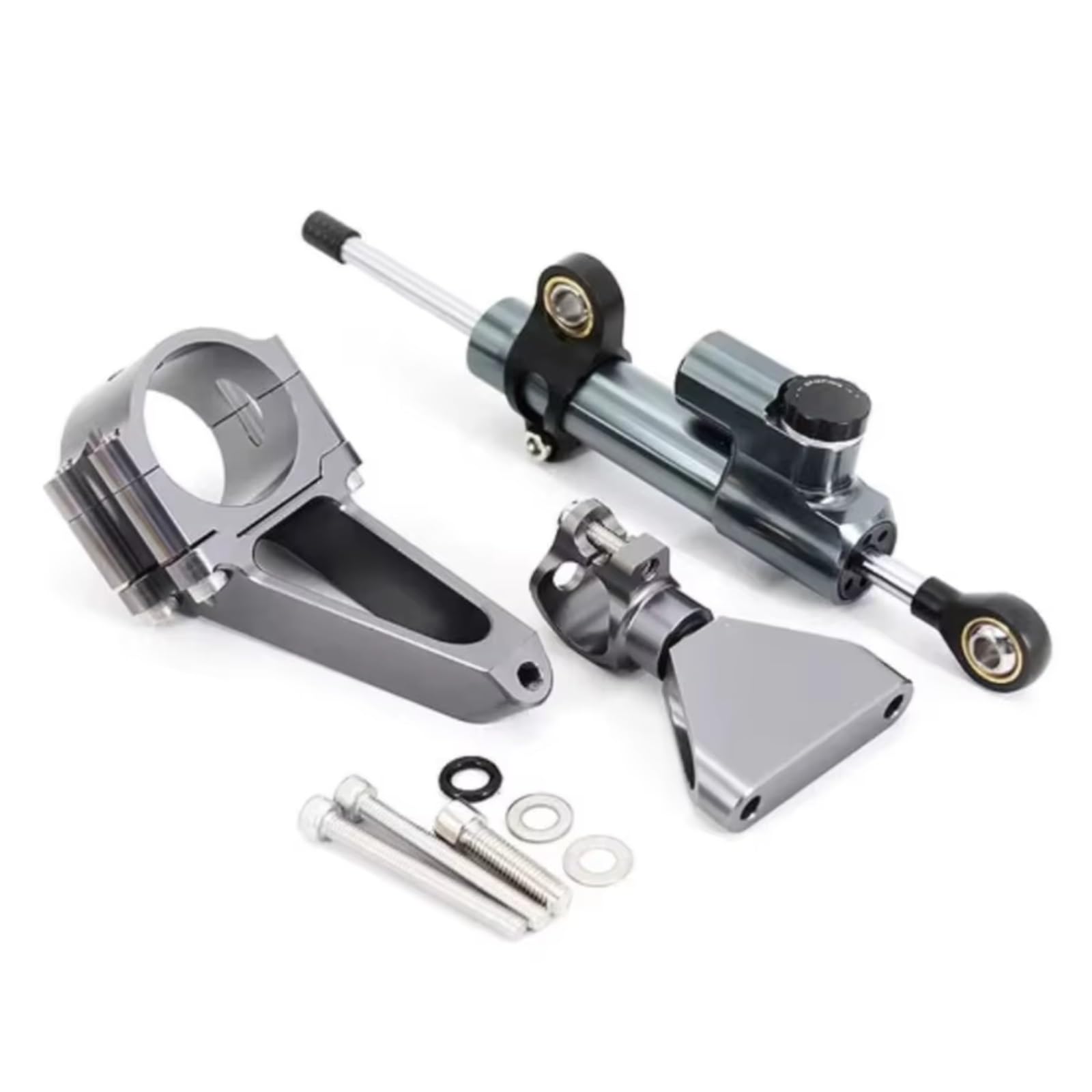 SBBLINWU Motorrad Lenkungsdämpfer Für CBR600 Für F4i 1999 2000 2001 2002-2007 Motorrad Lenkung Stabilisieren Stabilisieren Dämpfer Linear Stoßdämpfer(Gray) von SBBLINWU