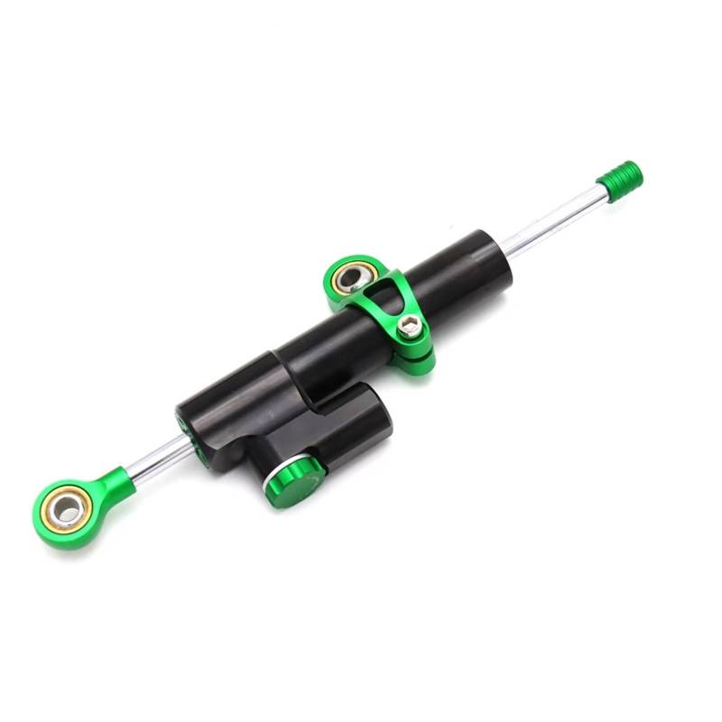 SBBLINWU Motorrad Lenkungsdämpfer Für Ninja 300R Für 250R Für Z300 Für Z250 Motorrad Dämpfer Lenkung Stabilisieren Linear Stoßdämpfer(Green) von SBBLINWU