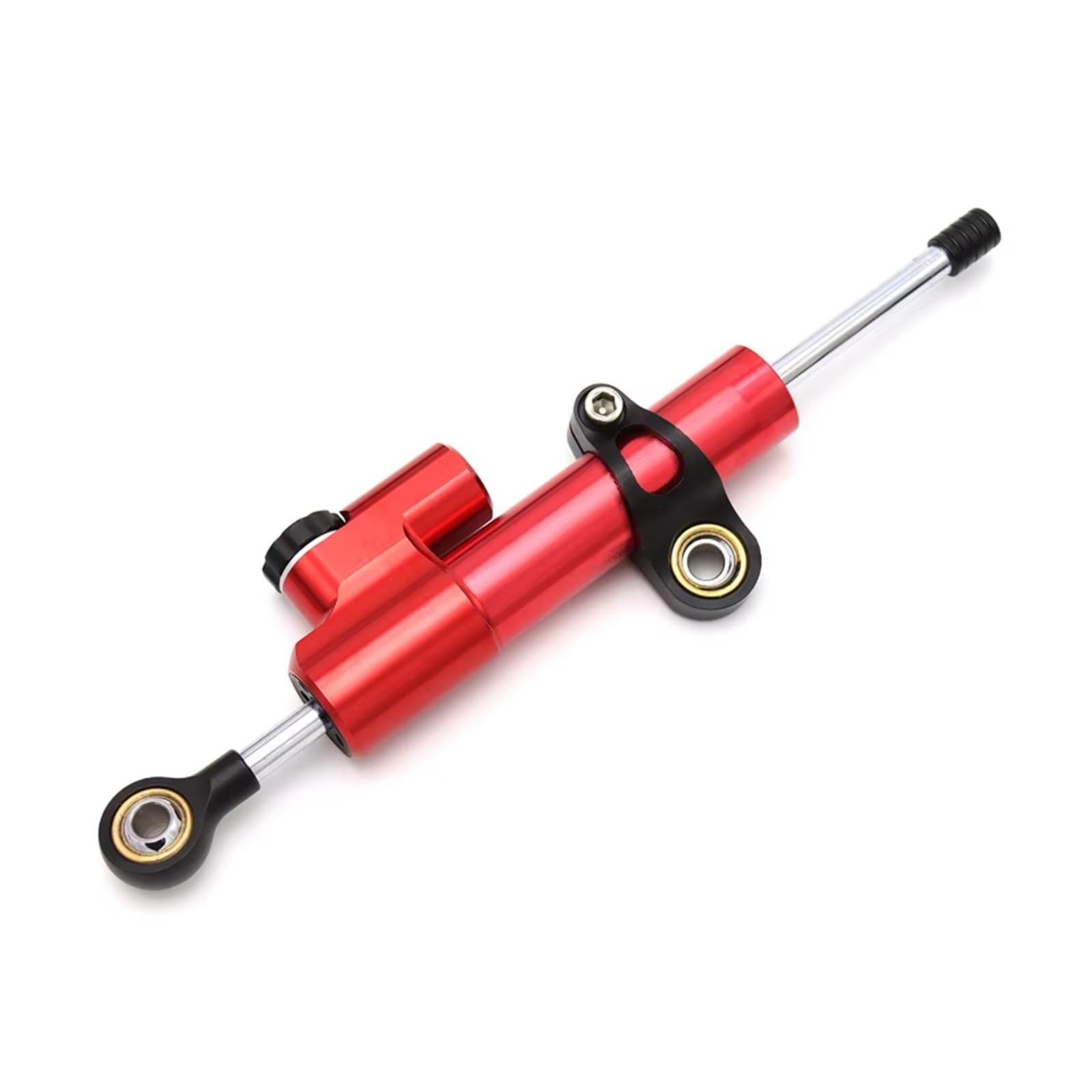 SBBLINWU Motorrad Lenkungsdämpfer Für Ninja 300R Für 250R Für Z300 Für Z250 Motorrad Dämpfer Lenkung Stabilisieren Linear Stoßdämpfer(Red) von SBBLINWU