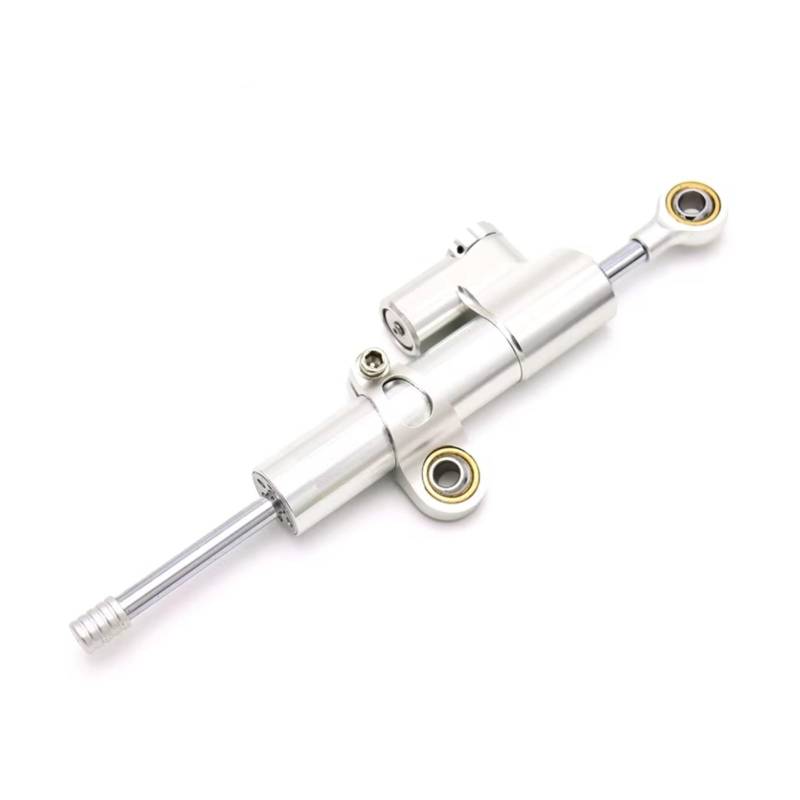 SBBLINWU Motorrad Lenkungsdämpfer Für Ninja 300R Für 250R Für Z300 Für Z250 Motorrad Dämpfer Lenkung Stabilisieren Linear Stoßdämpfer(Silver2) von SBBLINWU