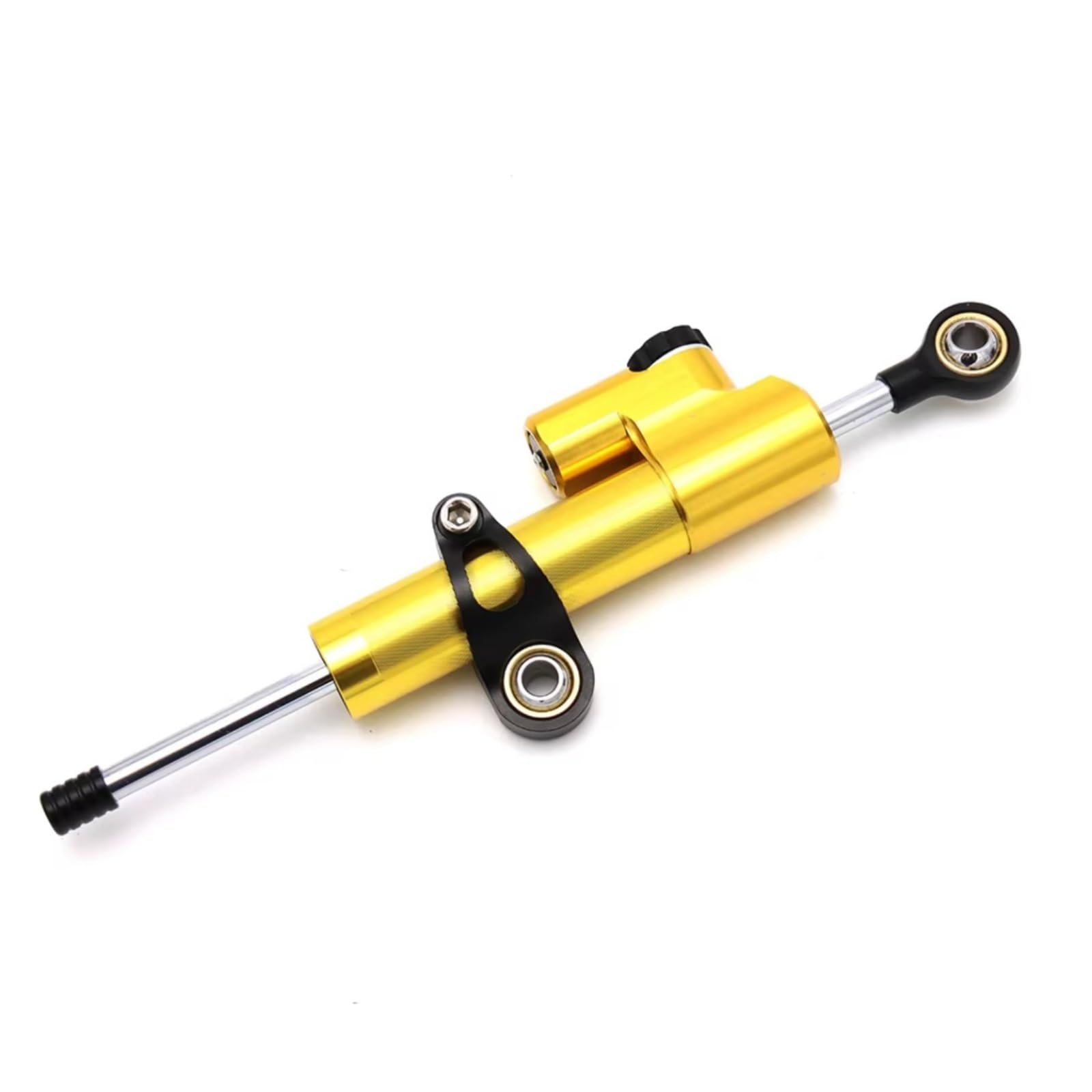 SBBLINWU Motorrad Lenkungsdämpfer Für Ninja 300R Für 250R Für Z300 Für Z250 Motorrad Dämpfer Lenkung Stabilisieren Linear Stoßdämpfer(Yellow) von SBBLINWU