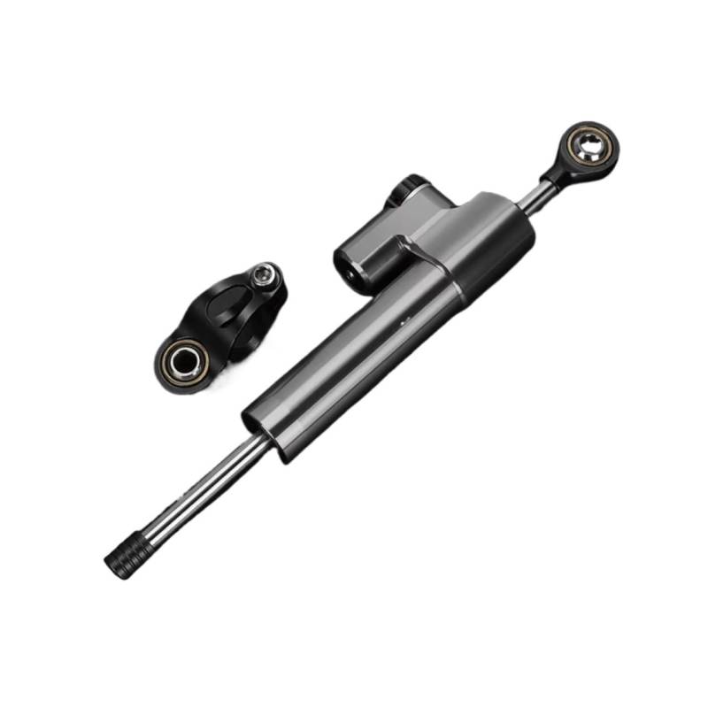 SBBLINWU Motorrad Lenkungsdämpfer Kompatibel Mit Hyoermotard 1260 1100 Für Evo SP 796 Motorrad Lenkungsdämpfer Verstellbarer Stabilisator Umgekehrte Halterung Ersatzteile(Gray) von SBBLINWU