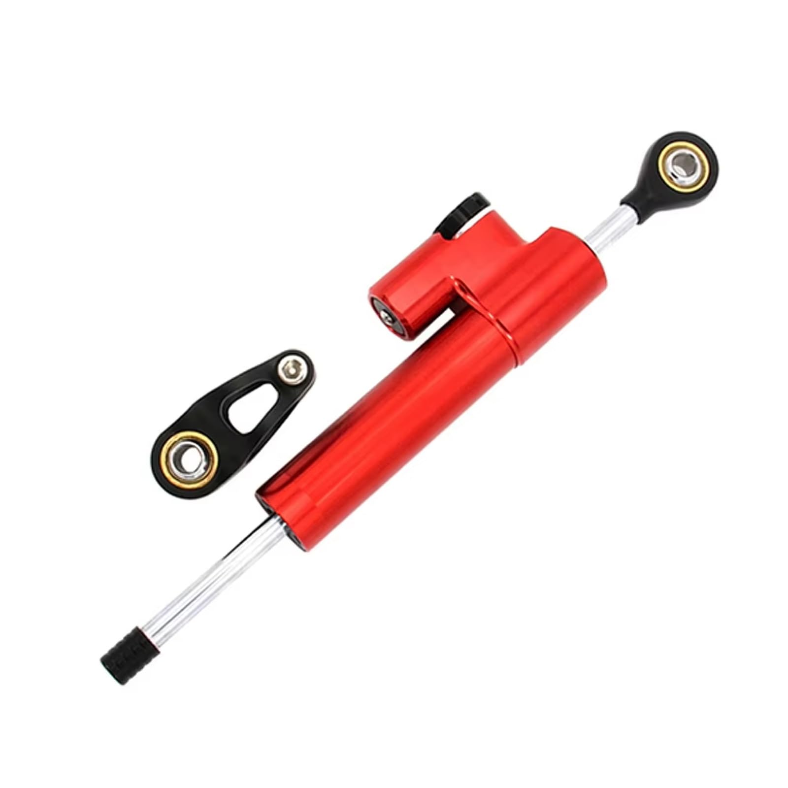 SBBLINWU Motorrad Lenkungsdämpfer Kompatibel Mit Yamaha Für FZ1 Für 2006–2015 2014 Motorrad Lenkungsdämpfer Stabilisator Halterungs Unterstützungs Set(Red) von SBBLINWU