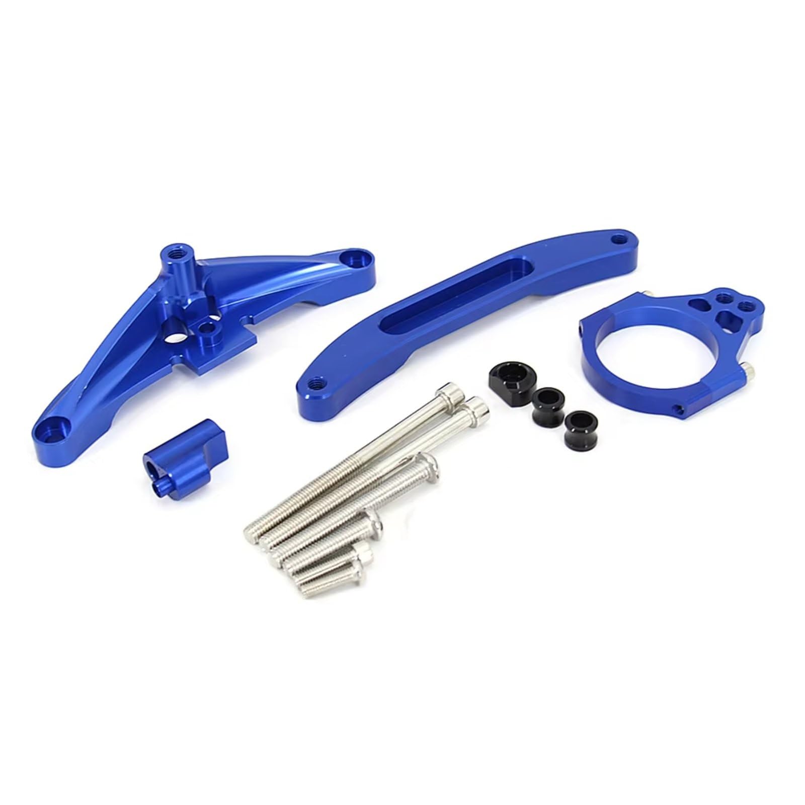 SBBLINWU Motorrad Lenkungsdämpfer Kompatibel Mit Yamaha Für FZ1 Für 2006–2015 Motorrad Lenkungsdämpfer Stabilisator Lineare Dämpfer Stützteile(Blue) von SBBLINWU