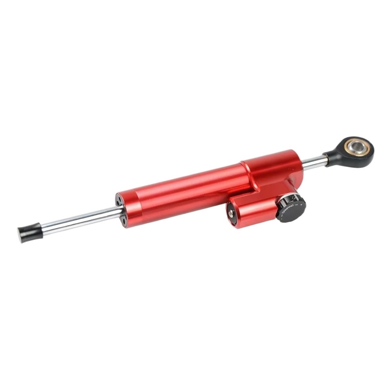 SBBLINWU Motorrad Lenkungsdämpfer Kompatibel Mit Yamaha Für Mt09 Für Mt07 Für Mt-07 09 Für MT-10 Motorrad CNC Universal Lenkungsdämpfer Stabilisator(Red2) von SBBLINWU