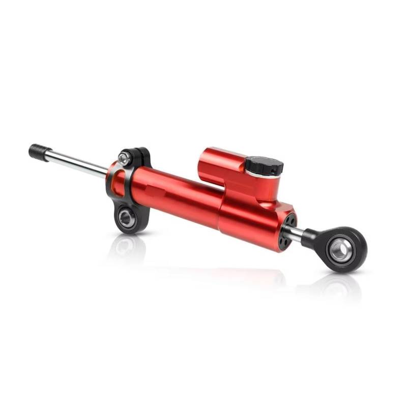 SBBLINWU Motorrad Lenkungsdämpfer Kompatibel Mit Yamaha Für XJ6 Diversion Motorrad Dämpfer Stabilisator Lenkung Stabilisieren Steuerhalterung Zubehör Stabilisator(Red) von SBBLINWU