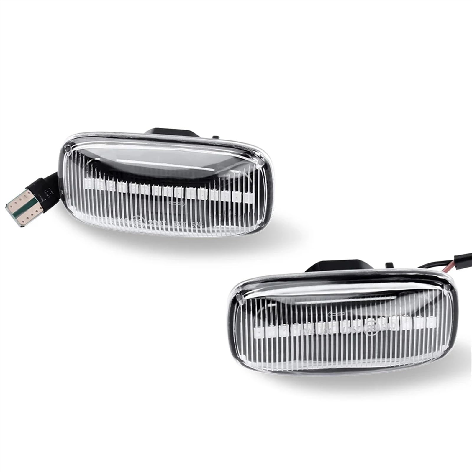 SBBLINWU Spiegelblink Blinkerlampe Kompatibel Mit Nissan Für Maxima Für Almera Für Pulsar N15 Für Cefiro A32 1995-1999 2000 Auto Dynamisches Seitenmarkierungslicht Blinkerlicht von SBBLINWU