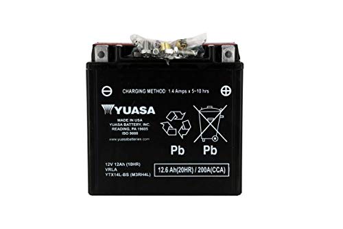 BATTERIE YUASA HARLEY DAVIDSON XL 1200 X FORTY EIGHT 2010-2012 (YTX14L-BS) von SBC