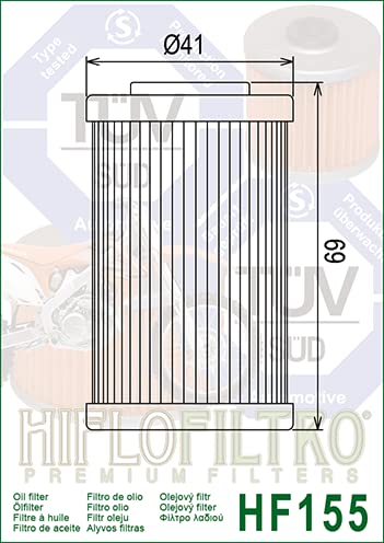 SBC 2x Ölfilter passend für KTM RC 125 2014-2019 von SBC