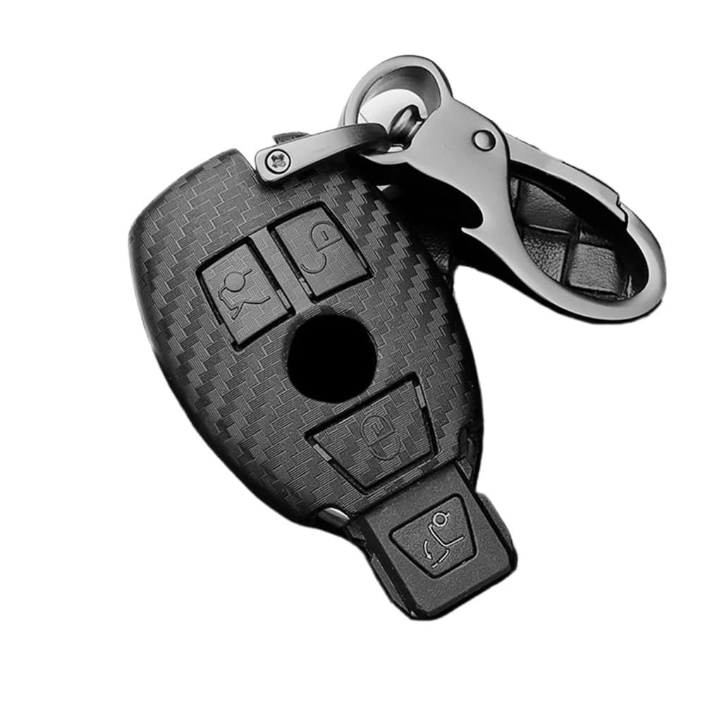 Autoschlüssel Hülle Zubehör Halter Shell Schlüsselanhänger Autoschlüssel Fall Abdeckung Schlüsseltasche Für A B C S Klasse AMG GLA CLA GLC W176 W221 W204 W205 Autoschlüssel Schutzhülle(09) von SBTRKT