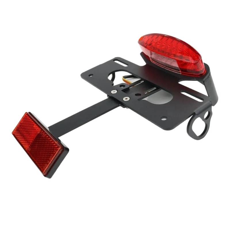 Motorrad-Kennzeichenhalter Kennzeichenhalter Hinten Für CMX500 Für Rebel 2017 2018 2019 Motorrad Heckklappen Kotflügel Beseitiger Kit(Rood) von SBTRKT