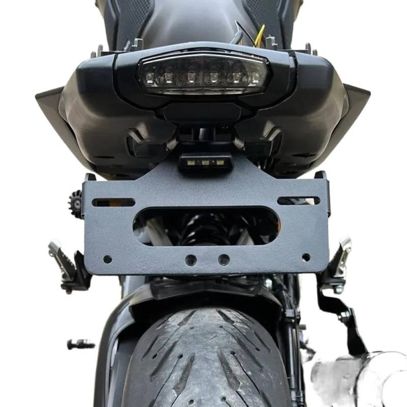 Motorrad-Kennzeichenhalter Nummernschildhalterung Rahmenhalterung Für Yamaha MT-09 FZ-09 2014 2015 2016 CNC Aluminium Heckverkleidung Kotflügel Beseitiger von SBTRKT