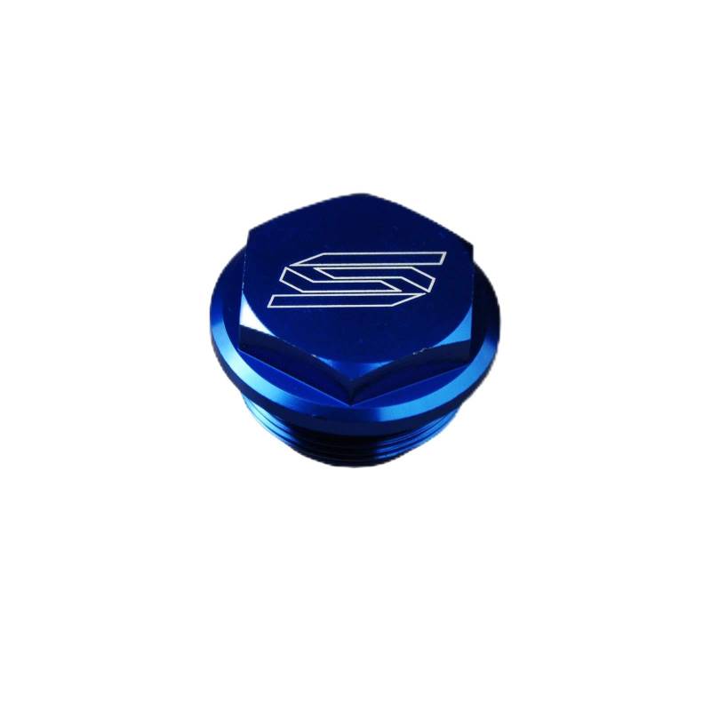 SCAR Bremszylinder deckel HINTEN kompatibel mit SHERCO SER SEFR 125 250 300 450 10-23 - Blau von SCAR