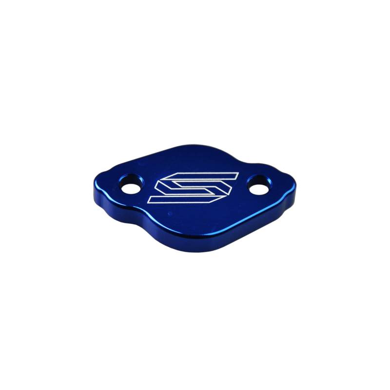 SCAR Bremszylinder deckel HINTEN kompatibel mit YAMAHA YZ YZF WR WRF WRX XT TRICKER 03-23 - Blau von SCAR