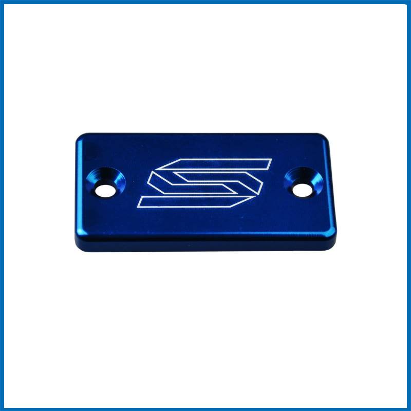 SCAR Bremszylinder deckel VORNE kompatibel mit YAMAHA YZ YZF WRF 65 85 125 250 450 02-23 - Blau von SCAR