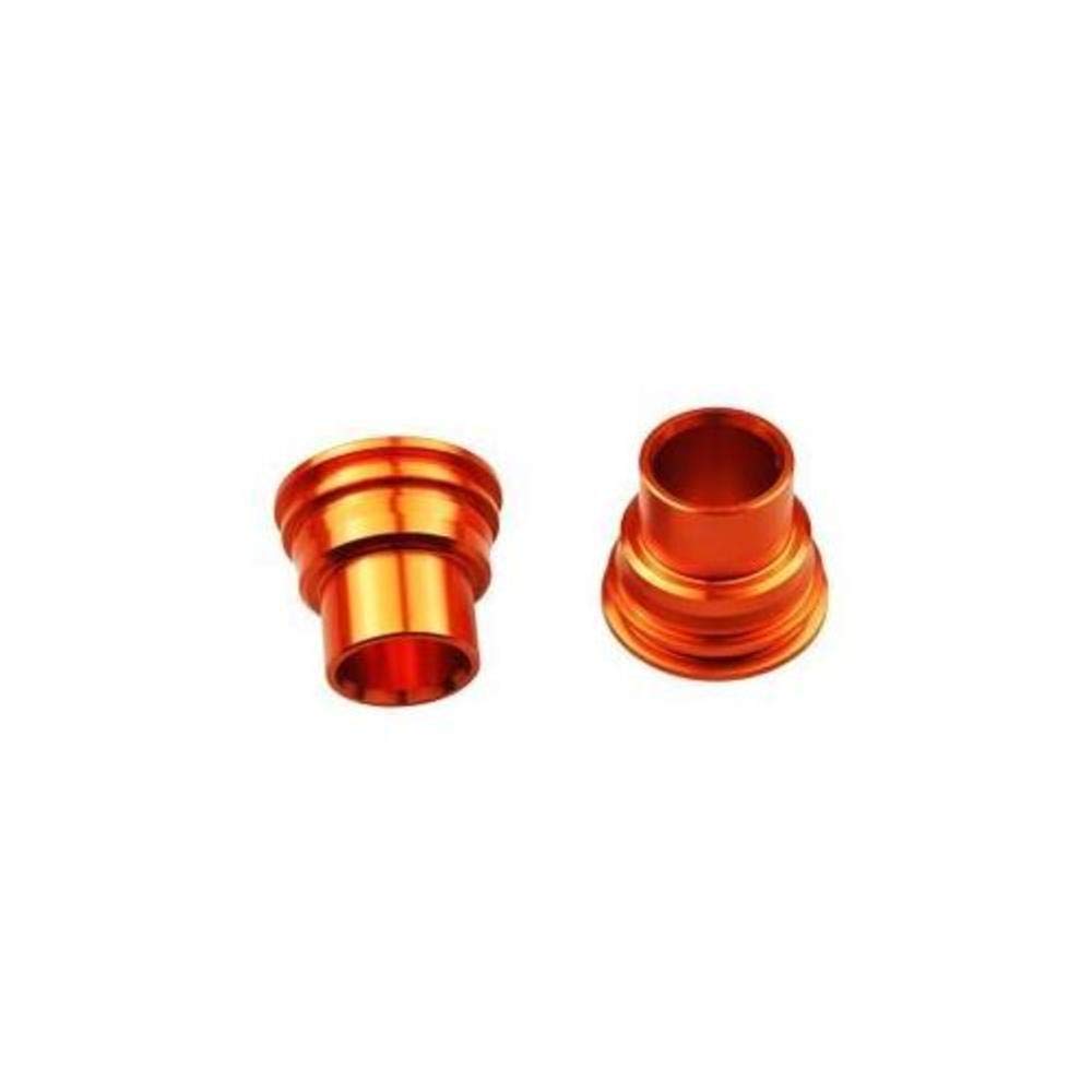 SCAR Rad Distanzhülsen VORNE kompatibel mit KTM SX SXF SX-F EXC EXCF 125 150 200 250 300 350 450 03-14 - Orange von SCAR