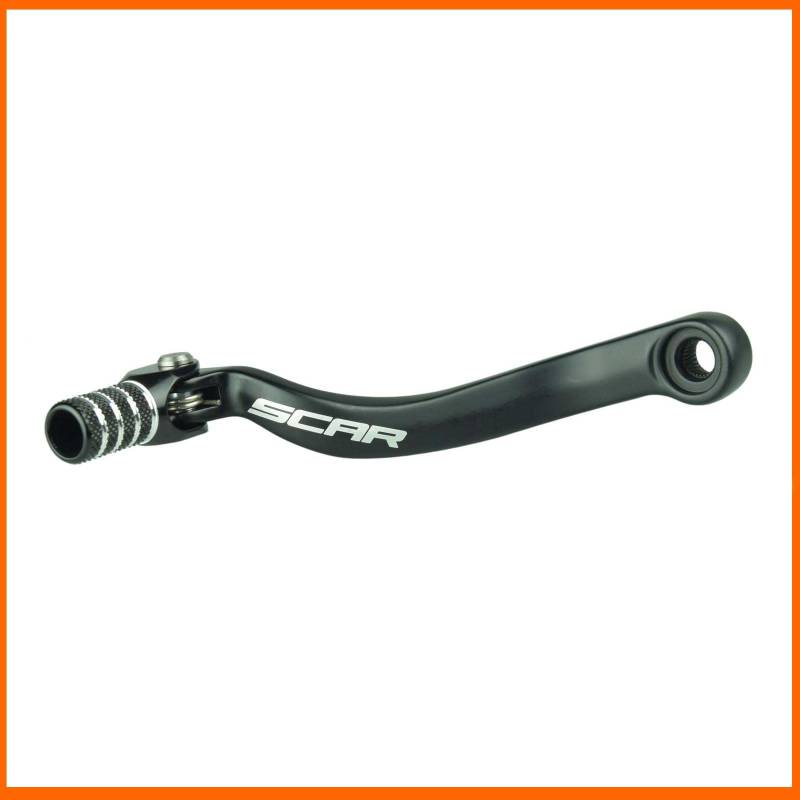 SCAR Schalthebel Ganghebel kompatibel mit KTM EXC EXCF 200 250 300 350 450 90-23 - Schwarz von SCAR