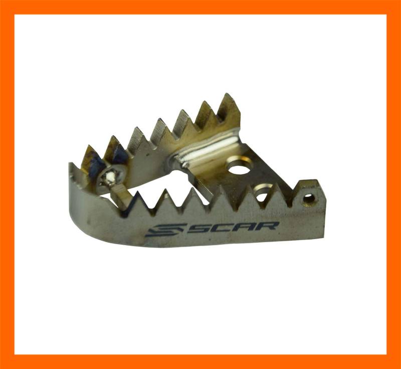 SCAR TITAN AUFTRITT BREMSHEBEL kompatibel mit KTM SX SXF EXC EXCF SMR FREERIDE 65 85 125 150 200 250 300 350 450 500 03-15 von SCAR