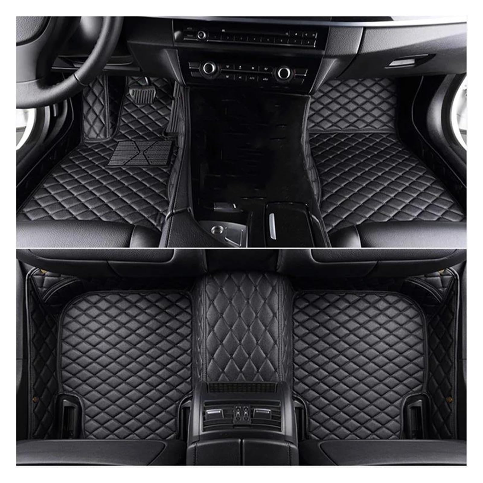 Autofußmatten Für Mazda Cx-5 2012 2013 2014 2015 2016 2017 2018 Matte Individuelle Fußpolster Autoteppiche Autoabdeckungen Auto Fußmatten(Schwarz und Schwarze Linie) von SCARXUSV