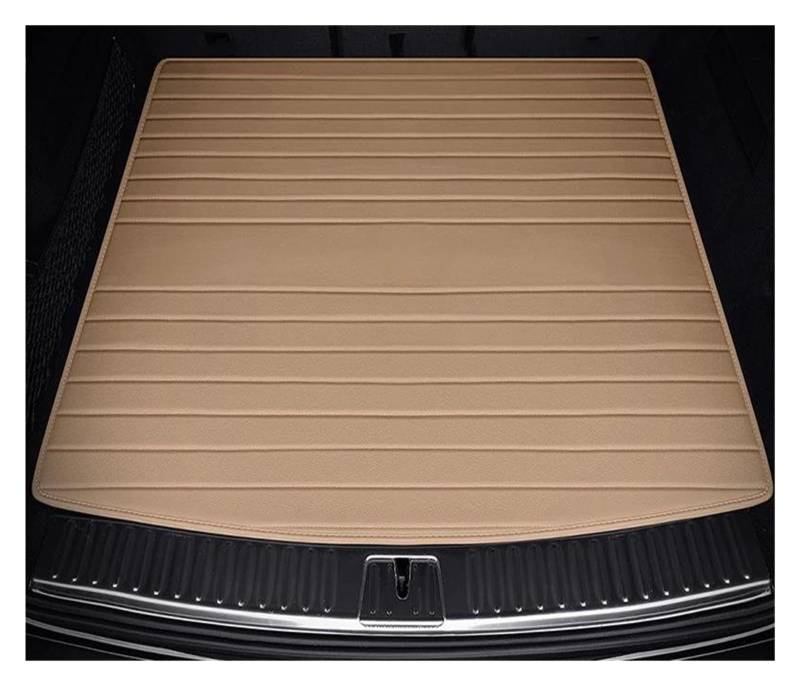 Autozubehör Innenausstattung Teppich Kofferraummatte Für Jaguar XJ 2005 2006 2007 2008 2009-2010 Auto Fußmatten(BEIGE) von SCARXUSV