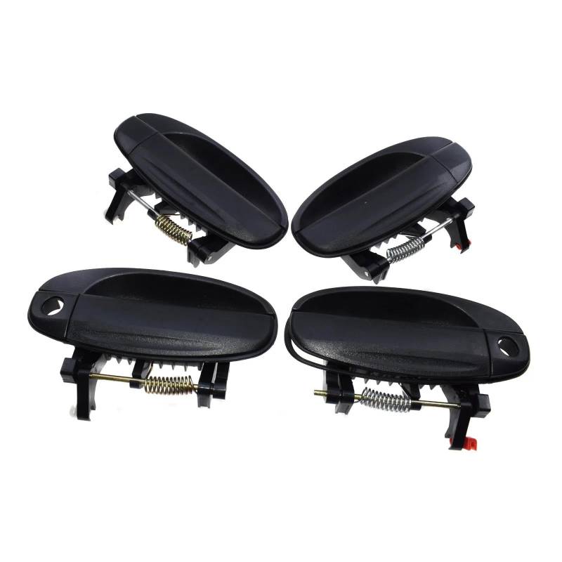 Für Chevrolet Für Aveo Limousine Schrägheck 2004 Für Aveo 5 2009-2011 96583053 Vorderer Hinterer Linker Rechter Äußerer Türgriff Autotürgriff(Vorne Hinten 4PCS) von SCARXUSV