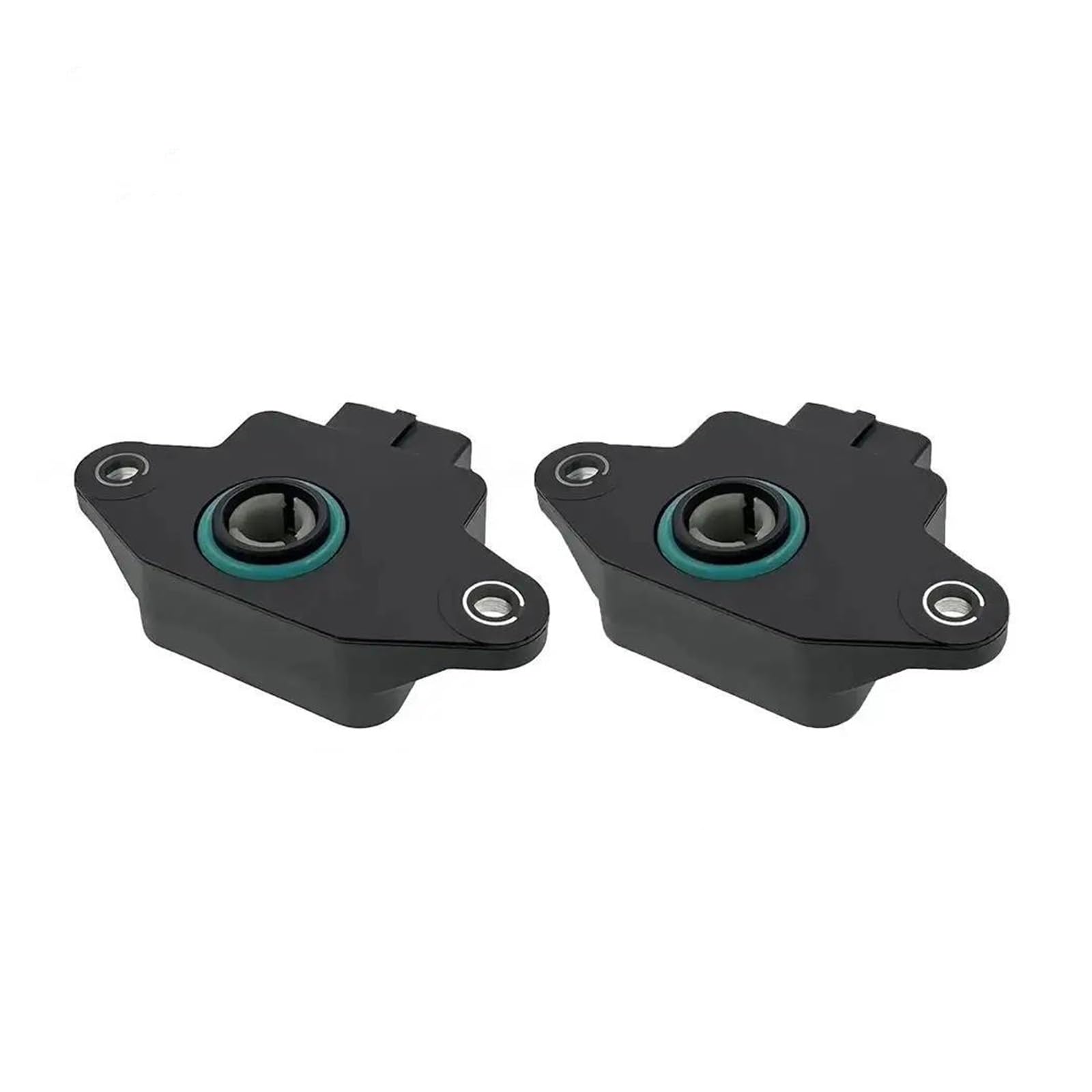 Für Kia Für Rio Für Sephia Für Sportage Für Spectra 2000-2004 Auto Beschleuniger Sensor TPS Sensor Stecker 35170-22010 Auto Drosselklappengehäuse(2 Stück Sensor) von SCARXUSV