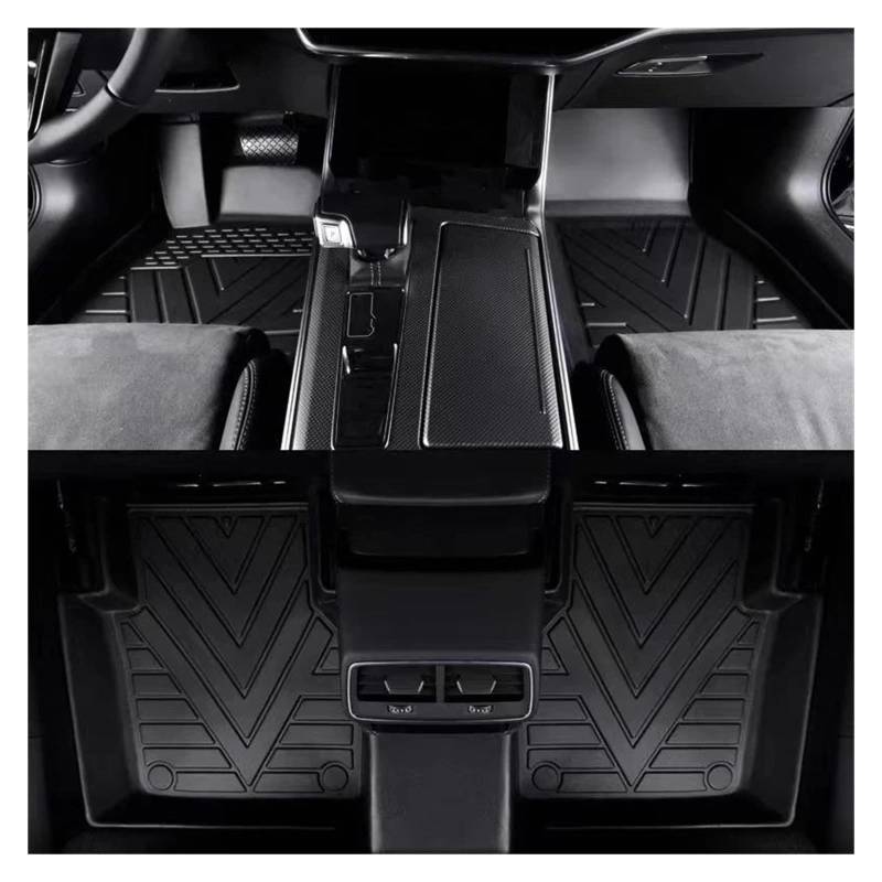 Für Mercedes Für Benz GLC-Klasse X253 2015 2016 2017 2018 2019-2023 Auto Fußmatten Allwetter Fußmatten Pad Tablettmatte Zubehör Auto Fußmatten(GLK X204 08-15) von SCARXUSV