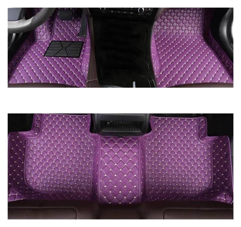 Für Toyota Für Yaris Für Vios Für Vitz 2007 2008 2009 2010 2011 2012-2013 Limousine Autoteppiche Fußmatten Auto Auto Fußmatten(LILA) von SCARXUSV