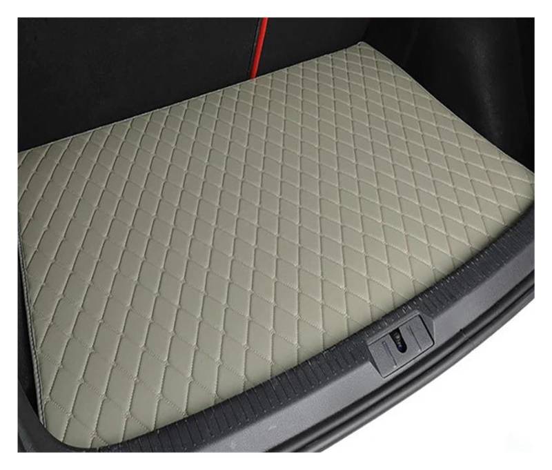 Kofferraummatte Für Jaguar XF Sedan 2008 2009 2010 2011 2012 2013 2014 2015 Kofferraumschutzmatte Teppich Innenausstattung Zubehör Abdeckung Auto Fußmatten(Grau) von SCARXUSV