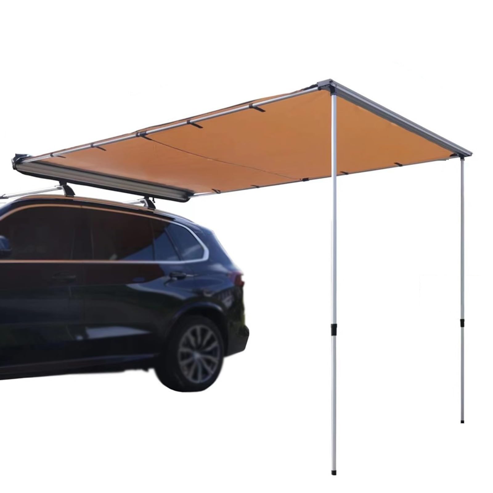 Auto Markise, Heckzelt Auto, Heckklappenzelt Pkw, Ausziehbarer Vorzelt Auto, mit Wasserdichter Aufbewahrungstasche, Ideal for Camping, Roadtrips(1.5x2.5m=4.9'x8.2') von SCBTGKLN