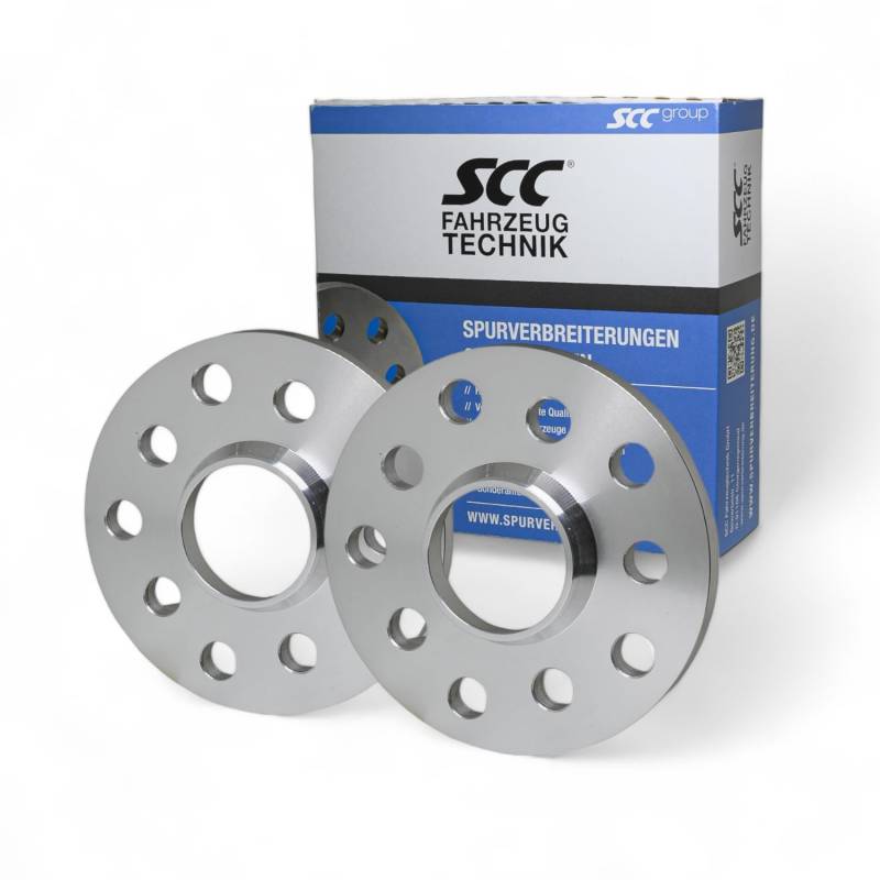 SCC Spurverbreiterungen Spurplatten 2x12mm 5x100-5x112 12079 kompatibel mit Alfa Romeo 164 33 Sportwagon von SCC