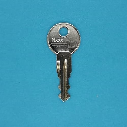 Ersatzschlüssel für Thule Trägersysteme und Dachboxen. Schlüsselnummer Thule - N021 von SCHLUESSELBUDE.DE SB