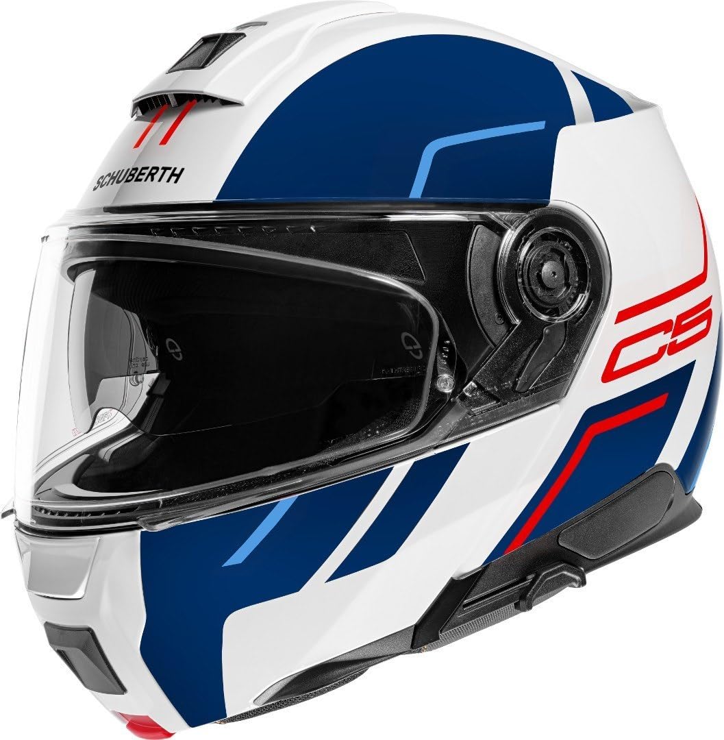 SCHUBERTH, Helm C5, Graphic ECE Master, Blau, 55 (S). von SCHUBERTH