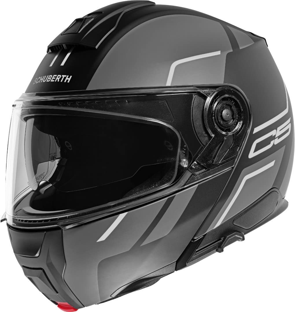 SCHUBERTH, Helm C5, Graphic ECE Master, Grau 65 (XXXL). von SCHUBERTH