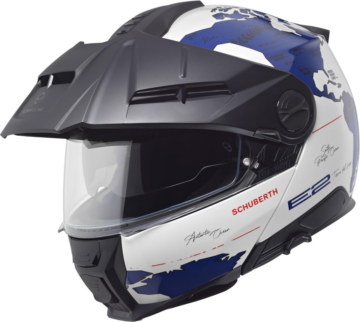 SCHUBERTH HELMET E2 ECE DEKOR ATLAS BLUE 57 (M) von SCHUBERTH