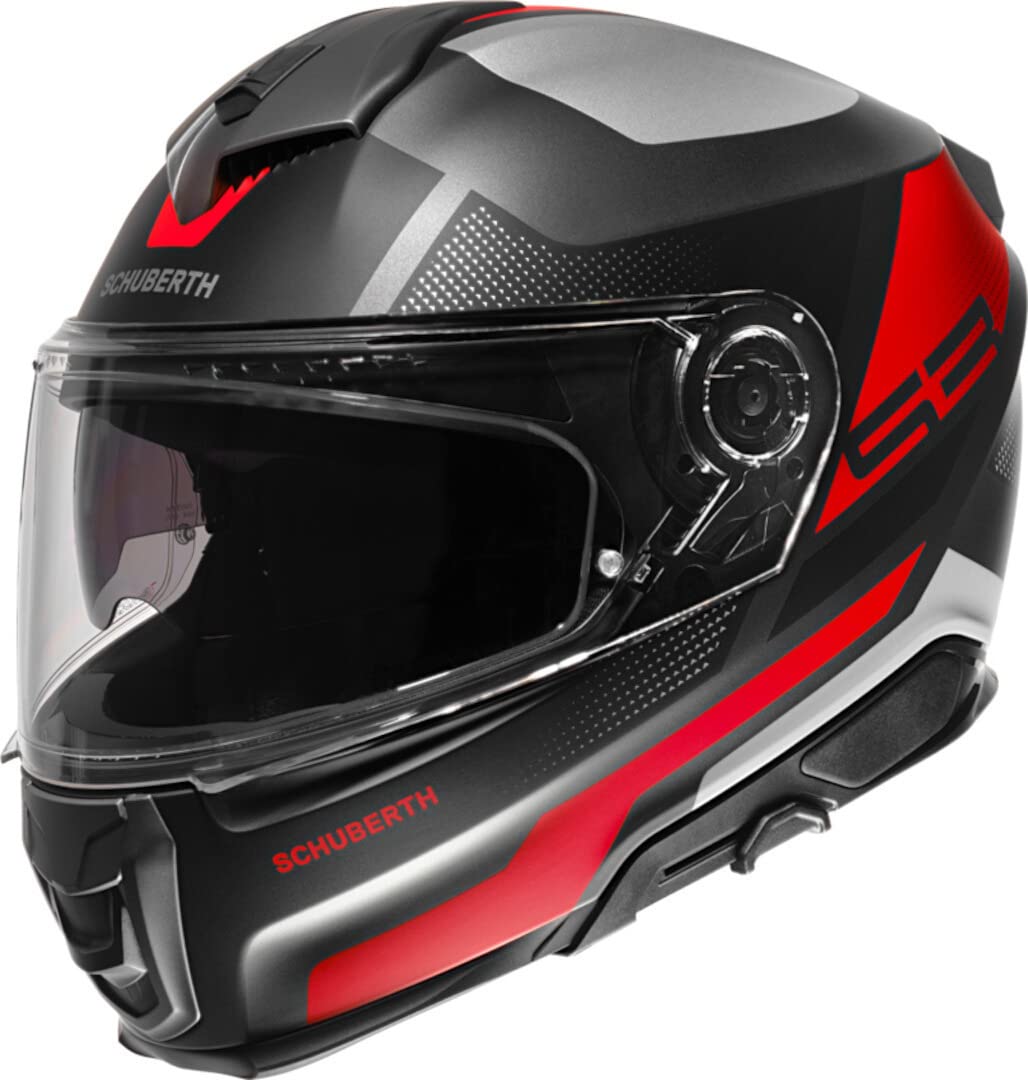 SCHUBERTH S3 Daytona Helm (Anthracite/Red,XXL (62/63)), 4219038360 von SCHUBERTH