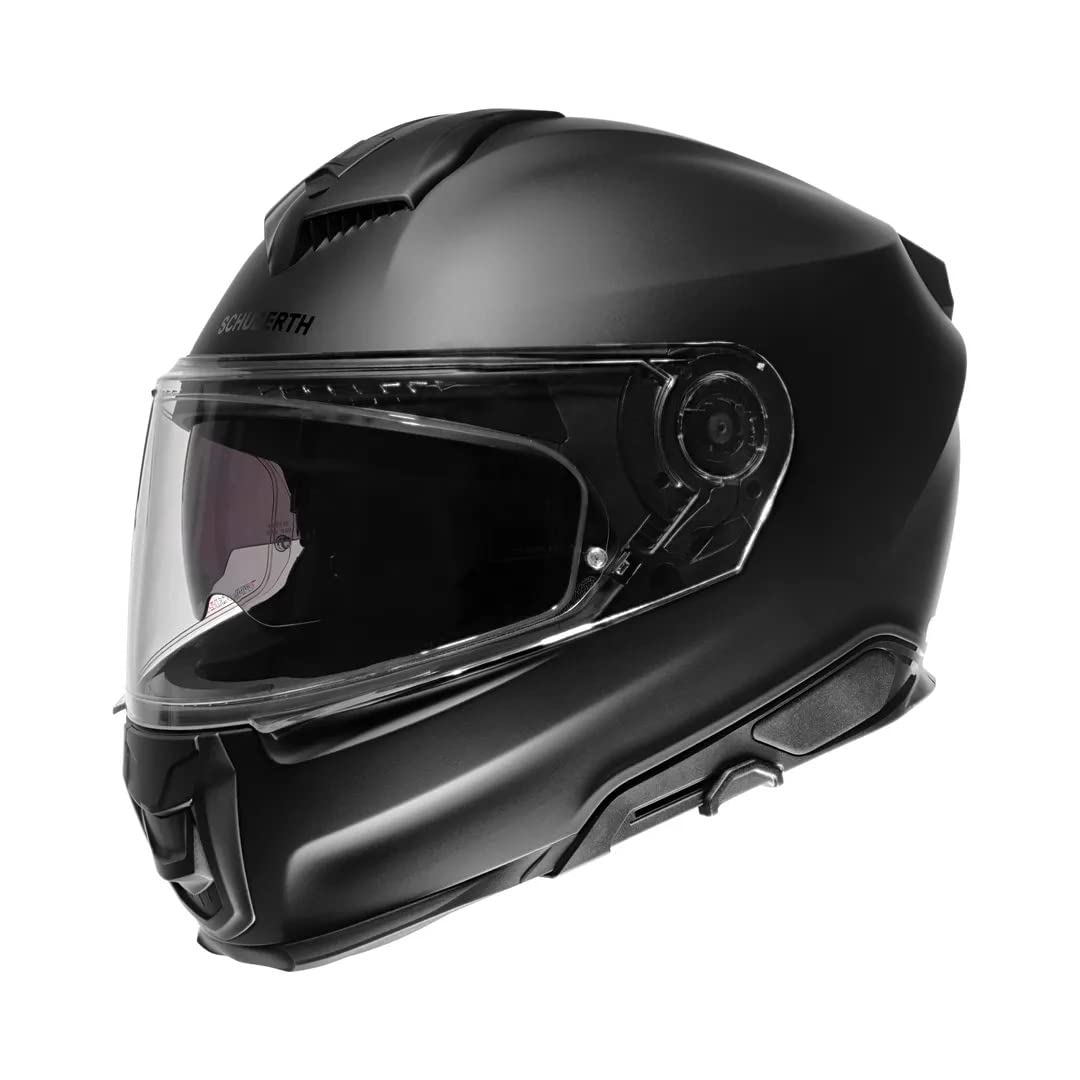 SCHUBERTH S3 Solid Integralhelm Motorradhelm ECE2206 Sport Touring Helm, Matt Black, schwarz matt, XL 60/61 von SCHUBERTH