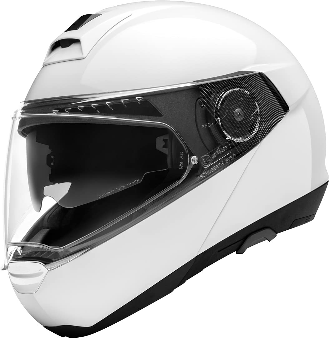 Schuberth C4 Pro Klapphelm, weiß, XS (53/54) von SCHUBERTH