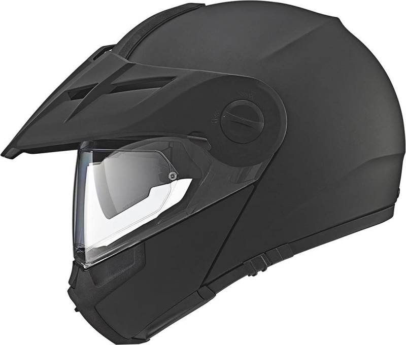 Schuberth E1 Adventure Klapphelm, schwarz-matt, S (54/55) von SCHUBERTH