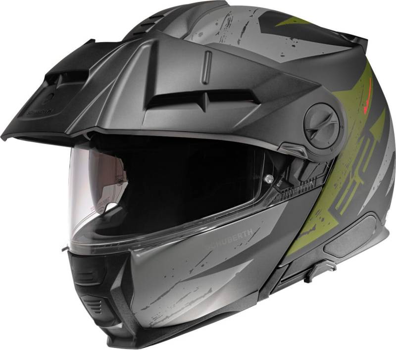 SCHUBERTH HELMET E2 ECE DEKOR EXPLORER GREEN 55 (S) von SCHUBERTH