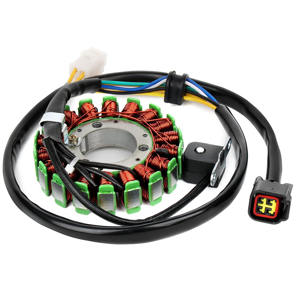 SCITOO 12 V Magneto Coil Stator 74631-08, 74631-08A 2001-2007 für Suzuki DRZ250 2000-2004 für Suzuki DRZ400 2000-2007 für Suzuki DRZ400E 2000-2009 2011 2019 cm. Suzuki DRZ400S von SCITOO