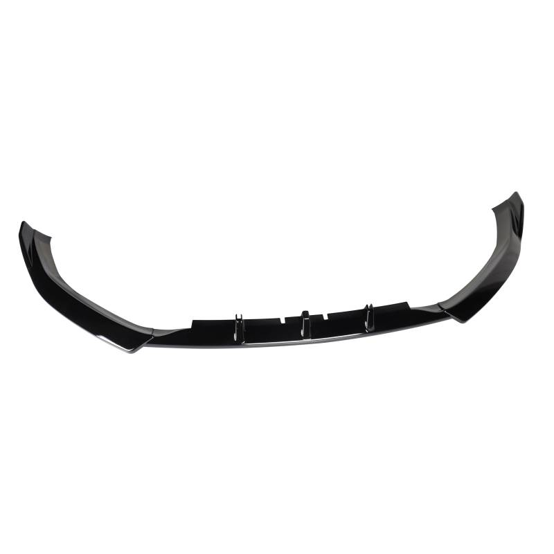 SCITOO 3 x Frontstoßstangenlippe kompatibel für 2008–2012 für Audi A5 Quattro 2010–2012 für Audi A5 Frontlippe Spoiler, glänzend schwarz (ABS) Kunststoff Air Dam von SCITOO