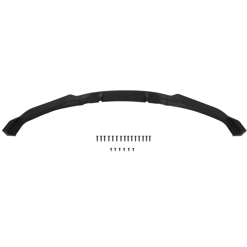 SCITOO Frontstoßstangen-Spoiler, kompatibel mit 2005–2008, für BMW 3er-Serie E90, E91, 320i, 330i, Frontlippen-Spoiler, Mattschwarz (PP), Kunststoff, Air Dam, 3 Stück von SCITOO