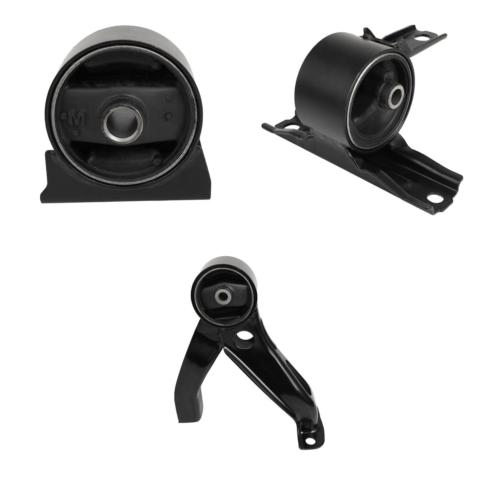 SCITOO Motorhalterungs-Set für Dodge Caliber 2.4L 2007–2008, Jeep Compass 2.4L 2007–2017 A5416, A5415, A5476, 3131, 3130, 3157, EM-3131, EM-3130, EM-3155. 7 EU: von SCITOO