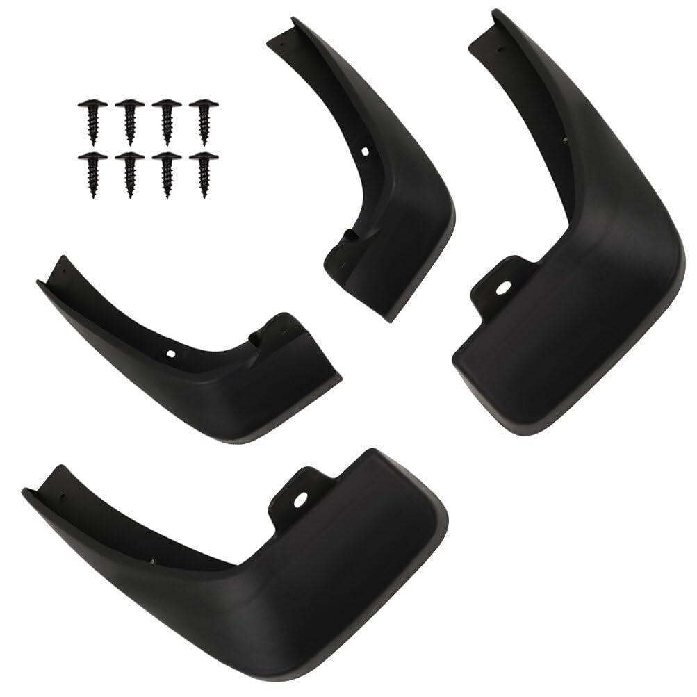 SCITOO Set mit 4 Universal-Schmutzfängern für 2007–2013 für Toyota für Yaris, Schmutzfänger vorne und hinten, Spritzschutz-Set von SCITOO