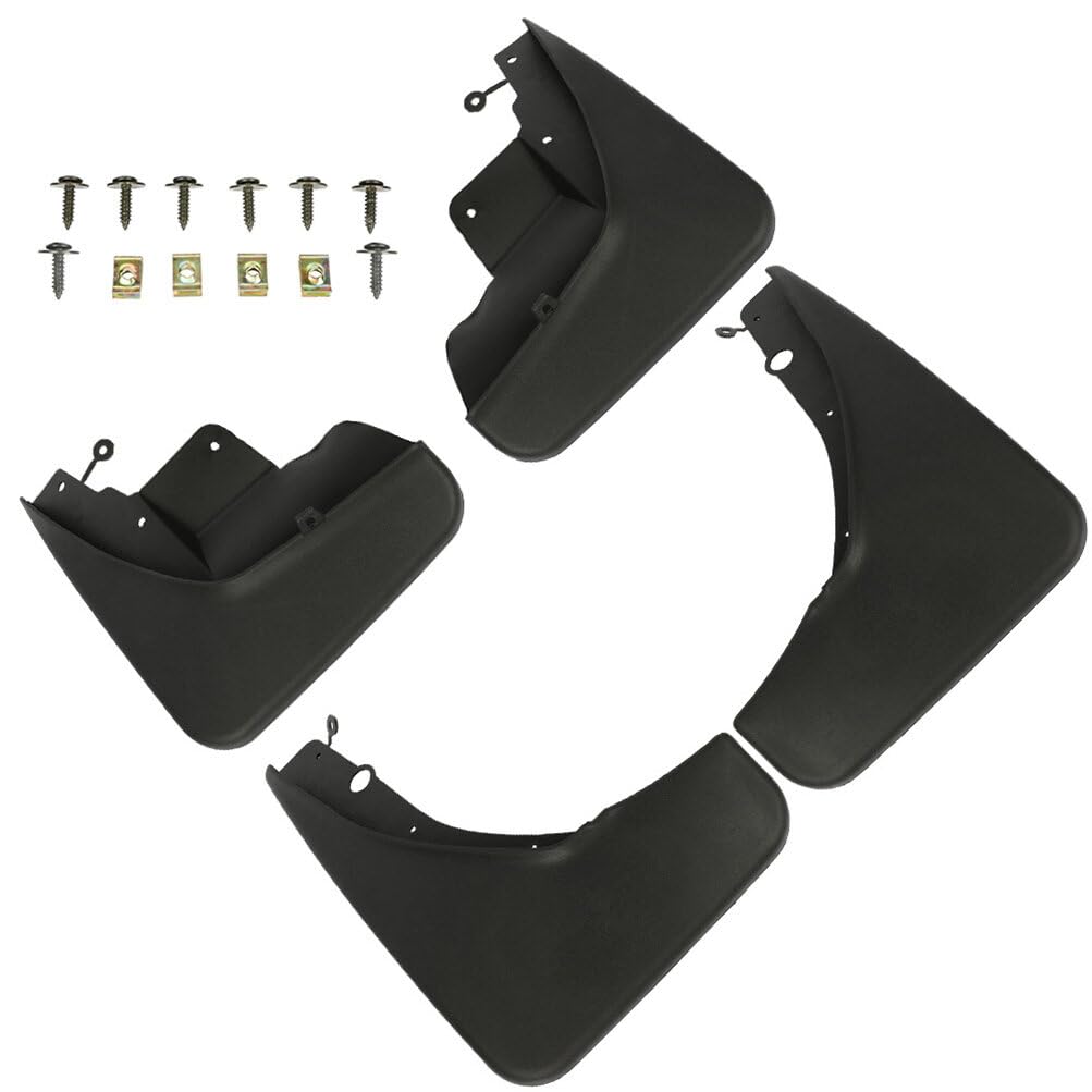 SCITOO Set mit 4 Universal-Schmutzfängern für Jeep Grand Cherokee 2011–2016, Schmutzfänger-Set für vorne und hinten, Spritzschutz-Set von SCITOO