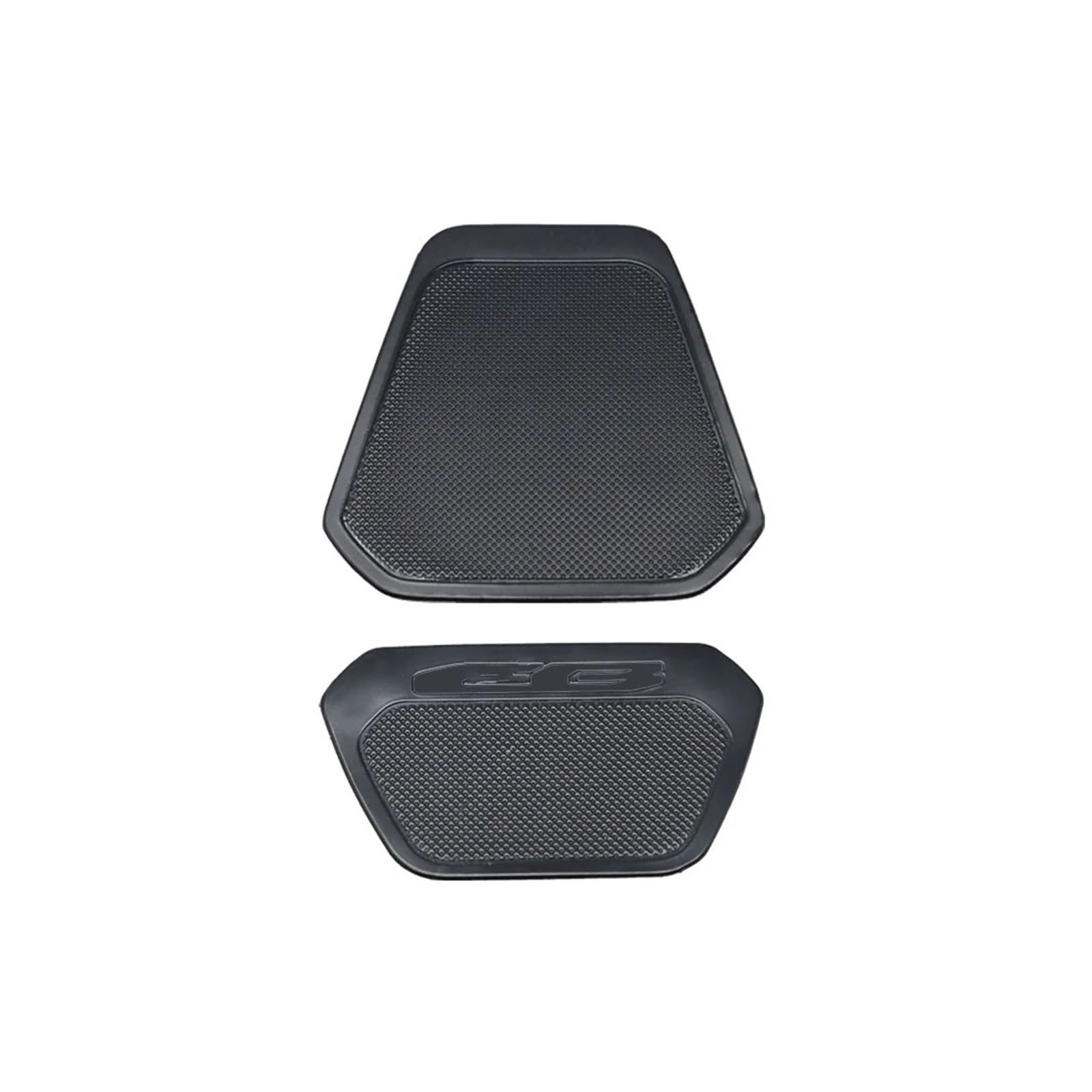 Anti-Rutsch-Kniegriff für den Tank Für CB650F Für CB Für 650F Motorrad Kraftstoff Tank Aufkleber Pad Gummi Aufkleber Schutz Motorrad-Tankpad(Black) von SCMYK