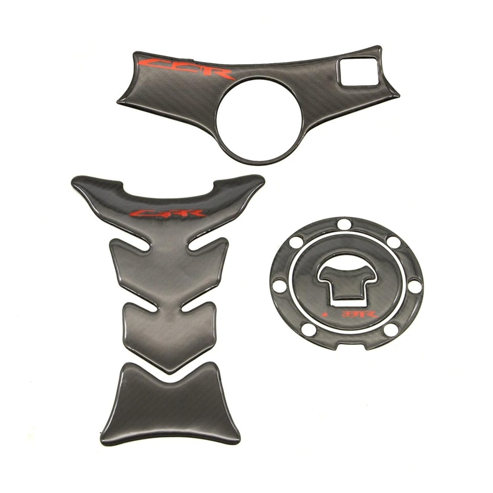 Anti-Rutsch-Kniegriff für den Tank Für CBR600F4 Für CBR600 Für F4i 1999-2006 Motorrad Triple Clamp Tankdeckel Tankschutz Aufkleber Aufkleber Motorrad-Tankpad(Tank Kit Sticker) von SCMYK